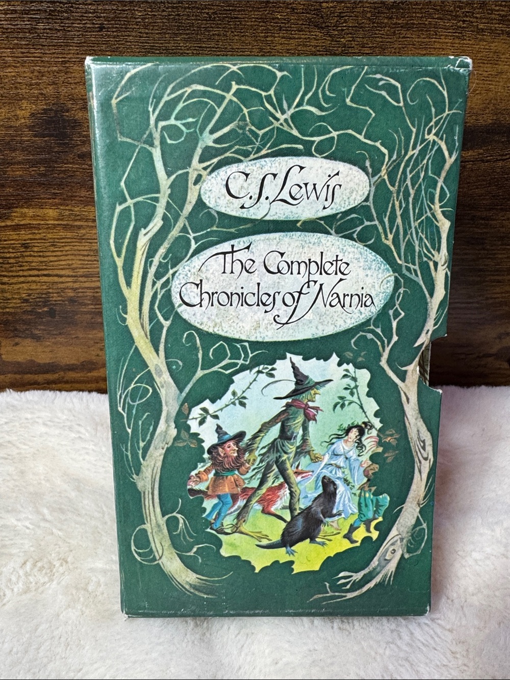 Vintage Chronicles of Narnia Box Set By C.S. Lewis Puffin Books